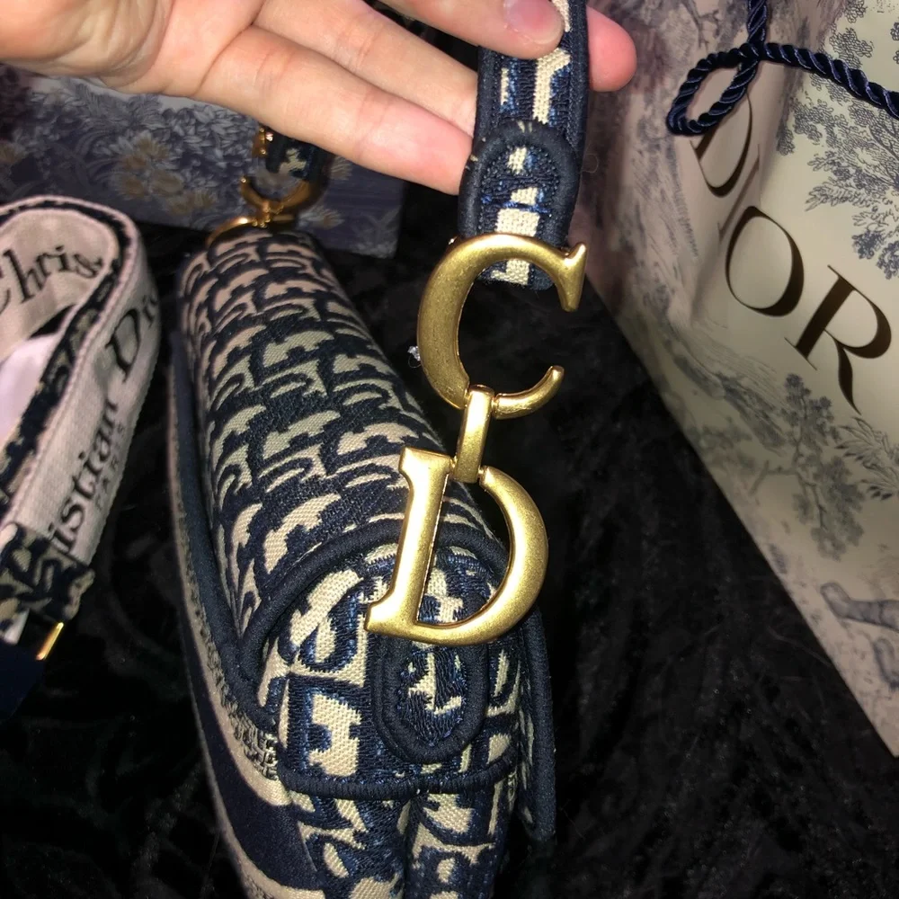 Navy Blue Saddle Bag - Picture 5 of 8